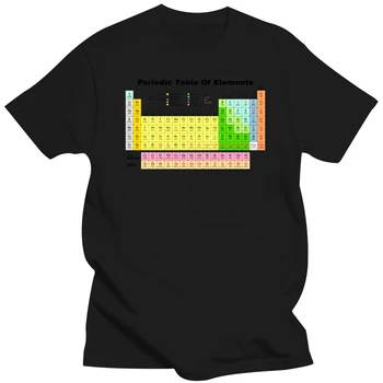 Periodinės Lentelės Elementai Mokslo Geek Vyrai T-Shirt Free Post U. K Harajuku Tee Marškinėliai