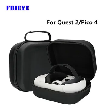 Krepšys Pico 4 / Oculus Quest 2 Atveju, Nešiojamos Dėžės VR laisvų Rankų įranga Kelionių lagaminas Sunku EVA talpinimo Krepšys Pico 4 / Quest2