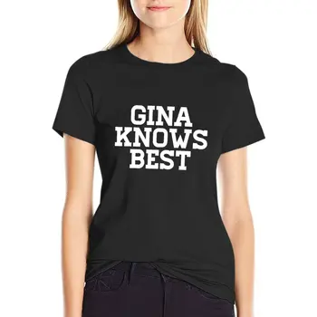 Gina Žino Geriausiai, T-Shirt mielas drabužių black t marškinėliai Moterims