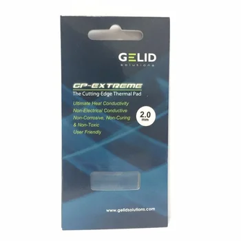 GELID GP-EXTREME 80X40X2.0mm PC CPU GPU Heatsink Aušinimo Šiaurės ir Pietų Tilto Grafikos plokštės Šiluminė Trinkelėmis Laidumas W/MK12