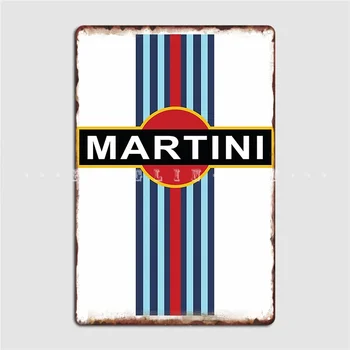 Martini Racing Metalo Pasirašyti Klubas, Baras Plokštelės Sienos Pub Juokinga Alavo Pasirašyti Plakatas