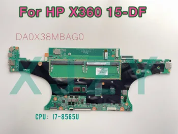 HP X360 15-DF Nešiojamas Plokštė L38128-601 SRFFW SREJP i7-8565U MX150 2GB DA0X38MBAF0 Visiškai išbandyta 100% darbas