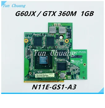 Grafika Kortelės G60JX PN 60-NYLVG1000-C11 GTS360M GTX 360M N11E-SJ1-A3 DDR5 1GB MXM VGA Vaizdo plokštė ASUS G60 G51JX Sąsiuvinis