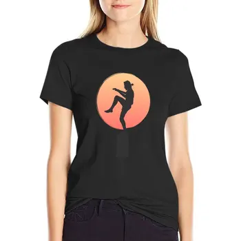 Karate Kid T-Shirt mielas viršūnes, Moterų topai