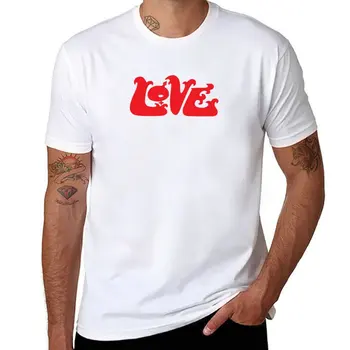 Nauja Meilė juosta T-Shirt negabaritinių t shirts vasaros drabužių grafika marškinėliai negabaritinių marškinėliai vyrams