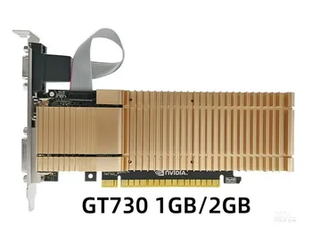ASL GT 730 1GB 2GB Vaizdo plokštė GT 730 1GD3 GDDR3 Grafikos Kortos NVIDIA Geforce GTX730 Dvi VGA Mažai Šilumos Išsklaidymo Žemėlapis Naudojamas