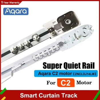 Aqara Smart Užuolaidos Kelio Elektros Karnizo Geležinkelių Lazdele C2 Zigbee 3.0 Varikliu Namų Automatinė Užuolaidų Kontrolės Sistema